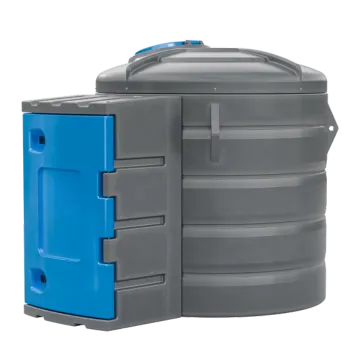 Telepített duplafalú AdBlue tartály
